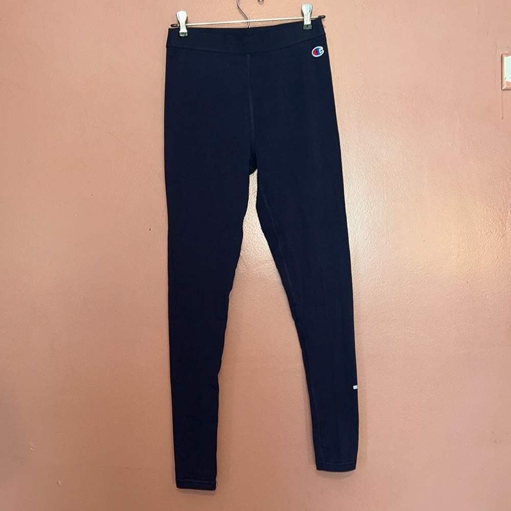 CHAMPION WOMANS BLUE SZ SMALL LEGGINGS